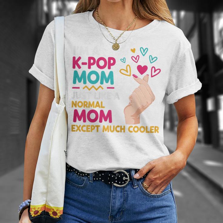 I'm A K-Pop Mom Just Like A Normal Mom Cool Kpop Merch T-Shirt Gifts for Her I'm A K-Pop Mom Just Like A Normal Mom Cool Kpop Merch T-Shirt Gifts for Her