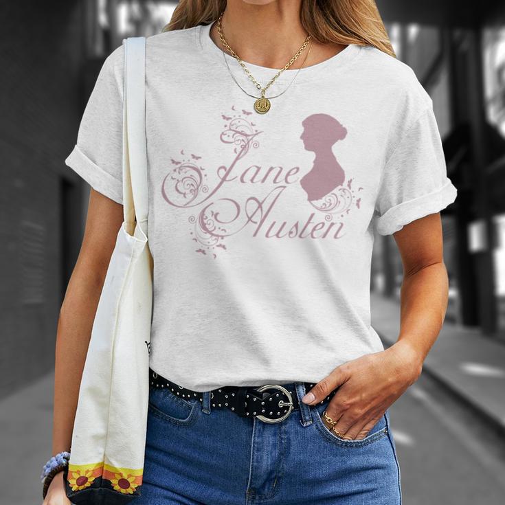 Jane Austen Book Club Vintage Literary Mr Darcy Fans T-Shirt Gifts for Her