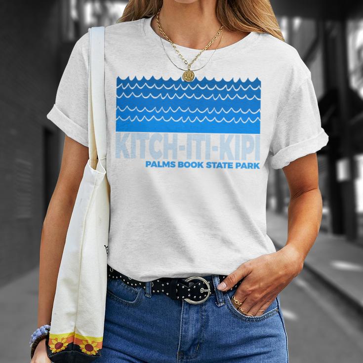 Kitch-Iti-Kipi MI Kitch-Iti-Kipi Palms Book Park Michigan Premium Tri-Blend T-Shirt Gifts for Her