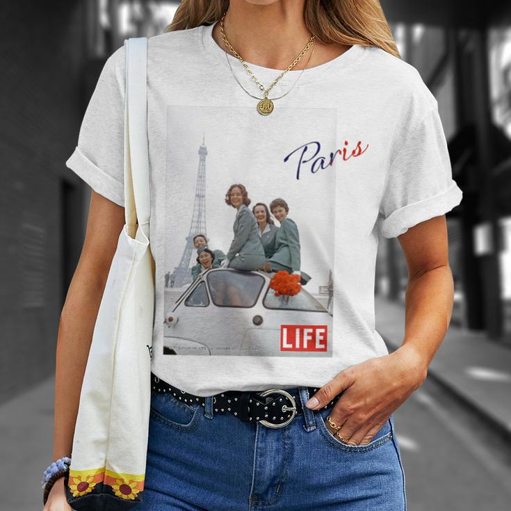 Life Picture Collection トラベル（９） エッフェル塔 ／ フランス ／ パリ Tシャツ 彼女への贈り物