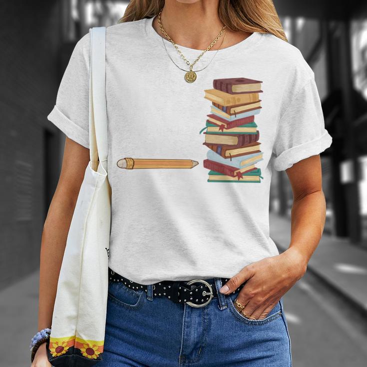 Life Without Books Is Like An Unsharpened Pencil Bookworm T-Shirt Gifts for Her