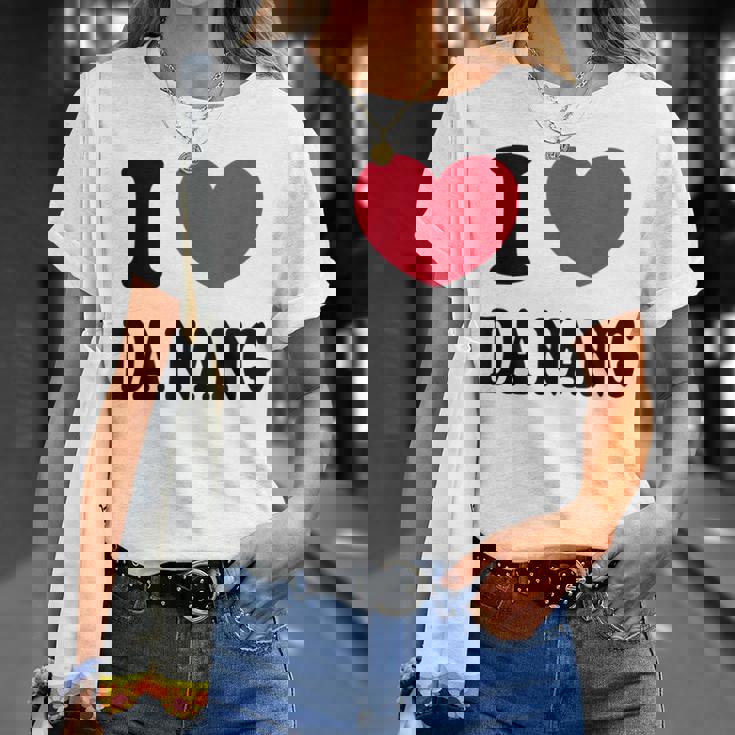 I Love Da Nang ダナンが大好きです Tシャツ 彼女への贈り物