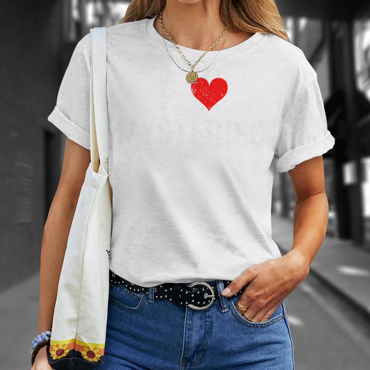 I Love Mysteries Heart Movies Books Novels TV Shows Stories Premium Tri-Blend T-Shirt Gifts for Her