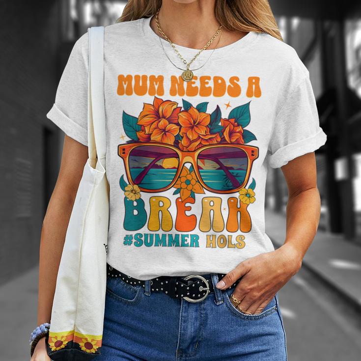 Maman Maman Maman A Besoin Deacancesacances D'été T-Shirt Cadeaux pour elle