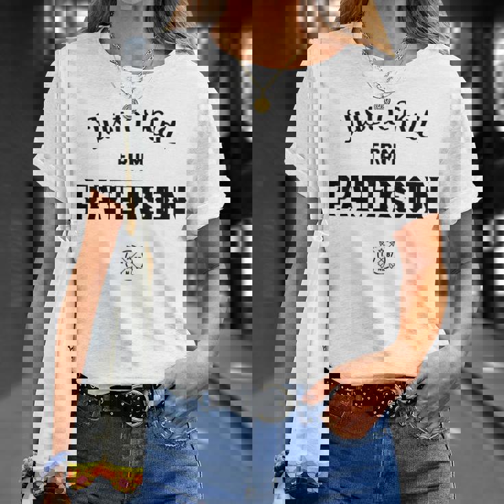 New Jerseytate Nj、ニュージャージー州パターソンのjust A Kid Tシャツ 彼女への贈り物
