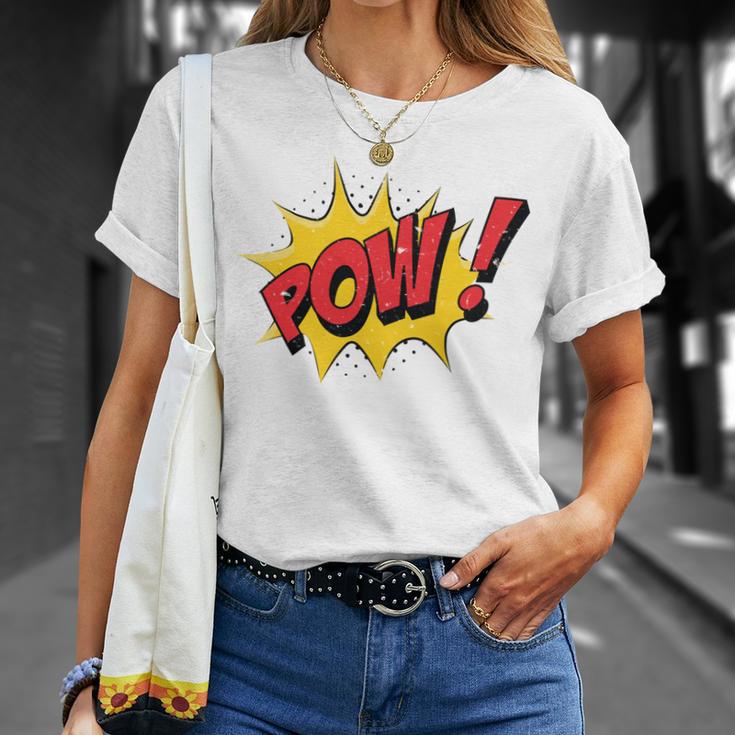 POW Comic Book Cartoon Pop Art Comfort Colors Crop Top T-Shirt Gifts for Her POW Comic Book Cartoon Pop Art Comfort Colors Crop Top T-Shirt Gifts for Her