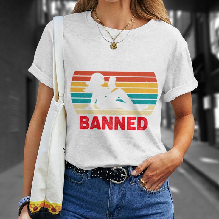 I Read Banned Book Bookworm Reader Nerd Bookish Librarian T-Shirt Gifts for Her