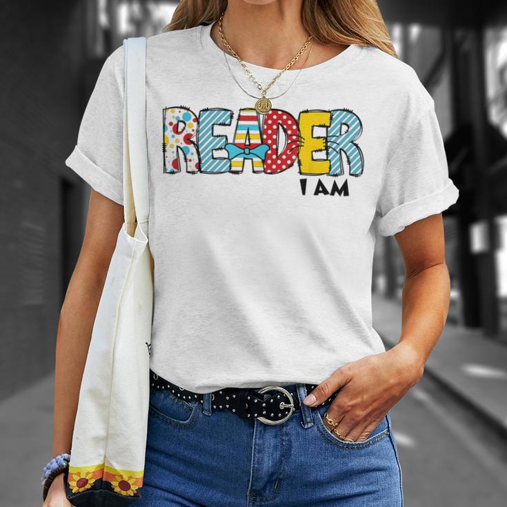 Reader I Am Bookworm Librarian I Heart Read Book Lover T-Shirt Gifts for Her