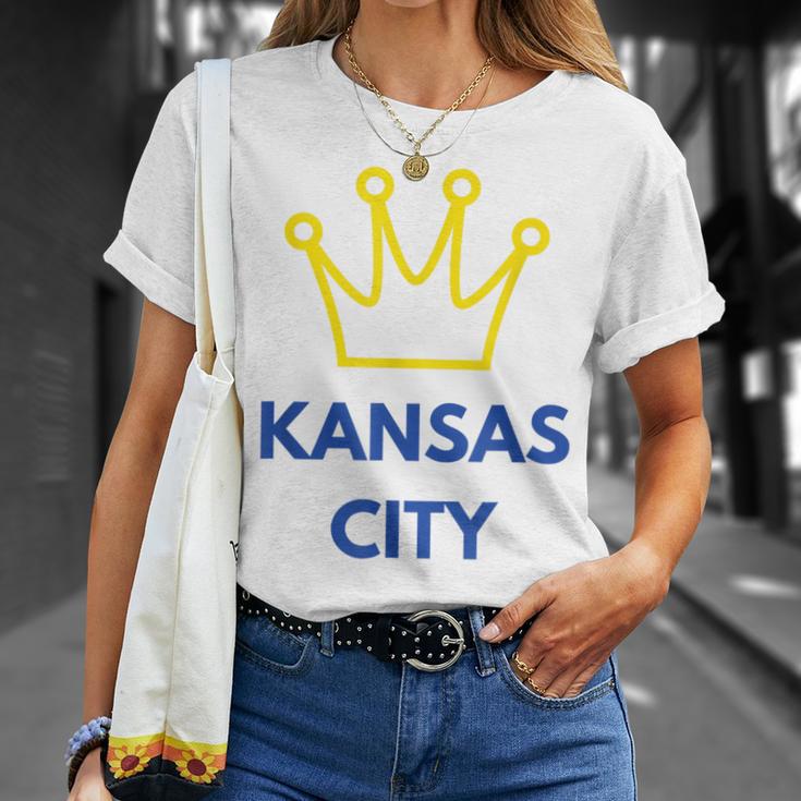 Royal Kc ファンカンザスシティクラウン Tシャツ 彼女への贈り物