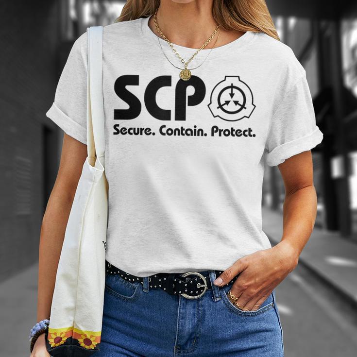 ScpecureContainProtect-Cp Foundation Tシャツ 彼女への贈り物