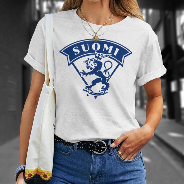 Suomi Finnland フィンランド 旅行ギフト お土産 Tシャツ 彼女への贈り物
