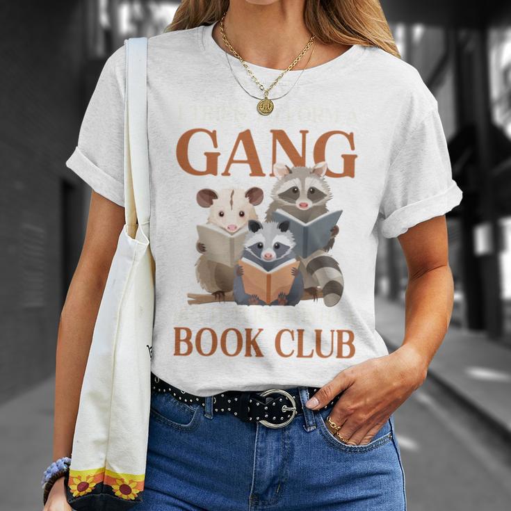 I Tried To Form A Gang But It Turned Into Book Club T-Shirt Gifts for Her I Tried To Form A Gang But It Turned Into Book Club T-Shirt Gifts for Her