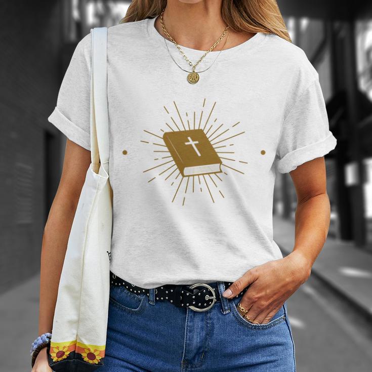 Visit Many Good Books But Live In The Bible T-Shirt Gifts for Her