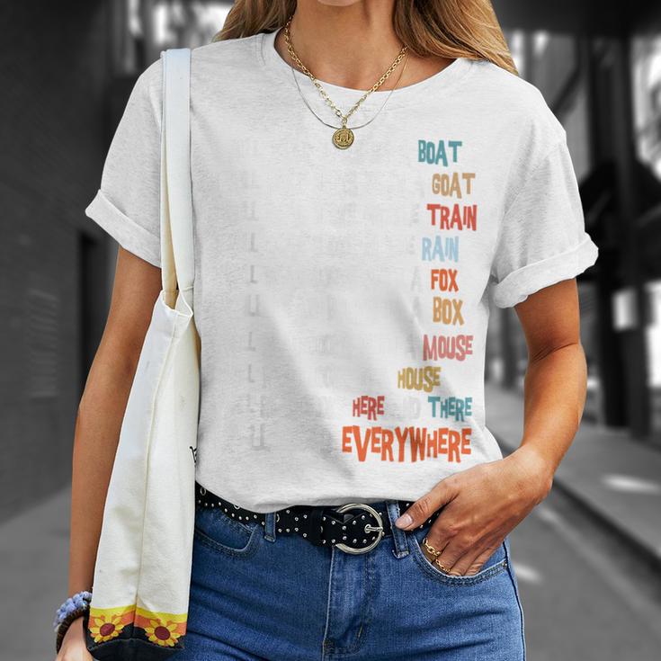 I Will Read Books On A Boat & Everywhere Reading Book Kids T-Shirt Gifts for Her