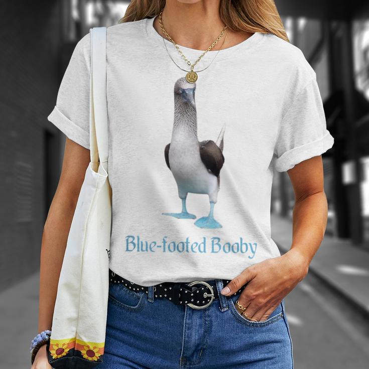 アオアシカツオドリの品種鳥類学 Tシャツ 彼女への贈り物