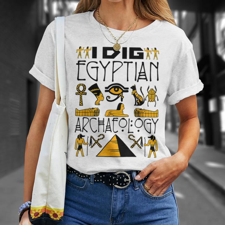 エジプト考古学 面白い クール 古代エジプトギフト ピラミッド Tシャツ 彼女への贈り物