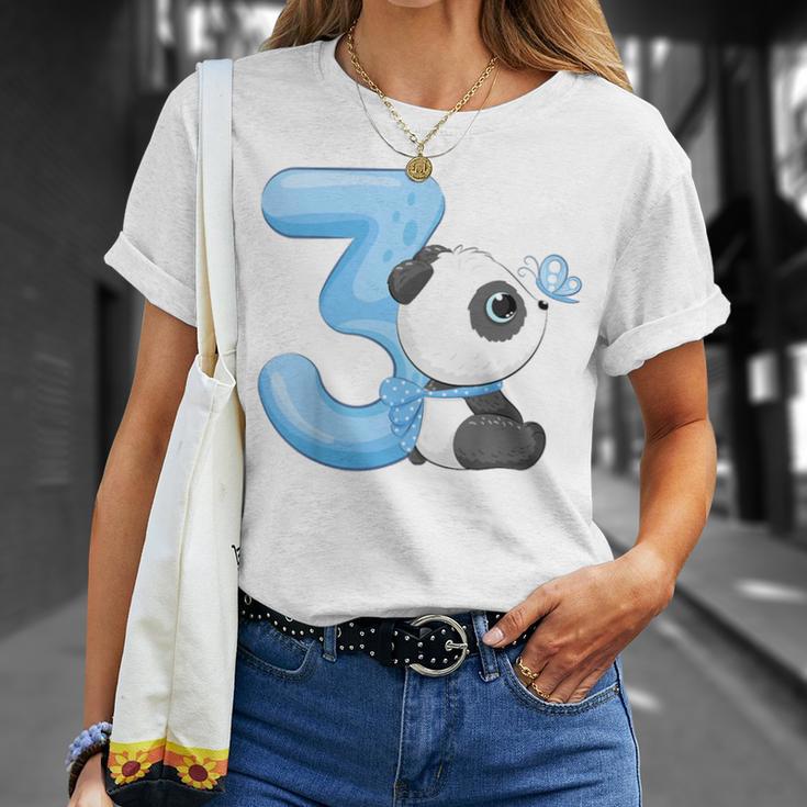 キッズ 女の子 男の子 キッズ 3 歳の誕生日 パンダ バースデー Tシャツ 彼女への贈り物