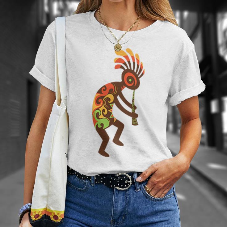 ココペリネイティブアメリカンtシャツ スモールプリント Tシャツ 彼女への贈り物