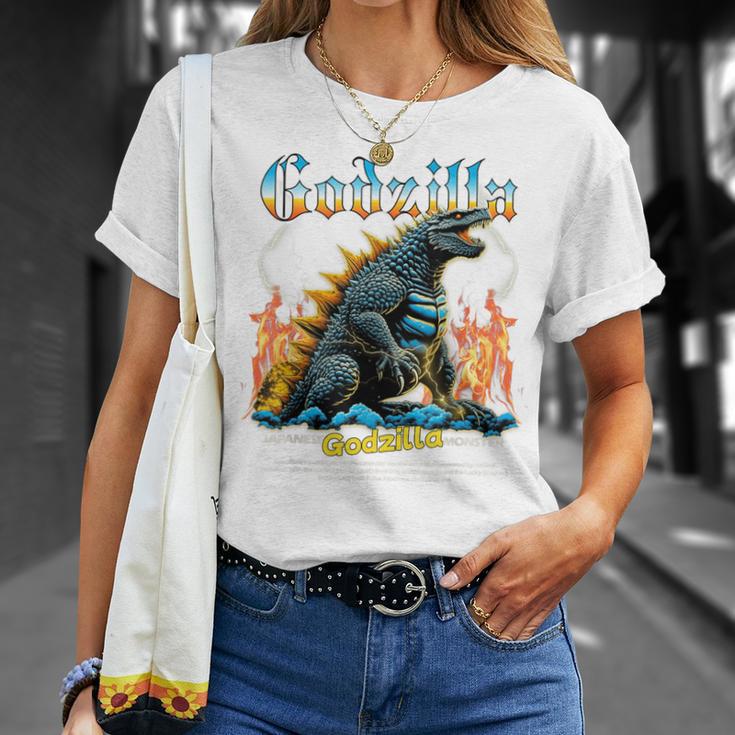 ゴジラ 日本の怪獣 Tシャツ 彼女への贈り物