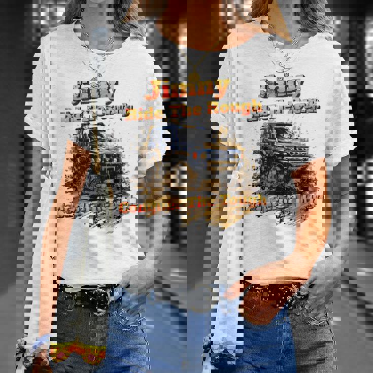 ジムニー 4X4 オフロード トラック Tシャツ 彼女への贈り物