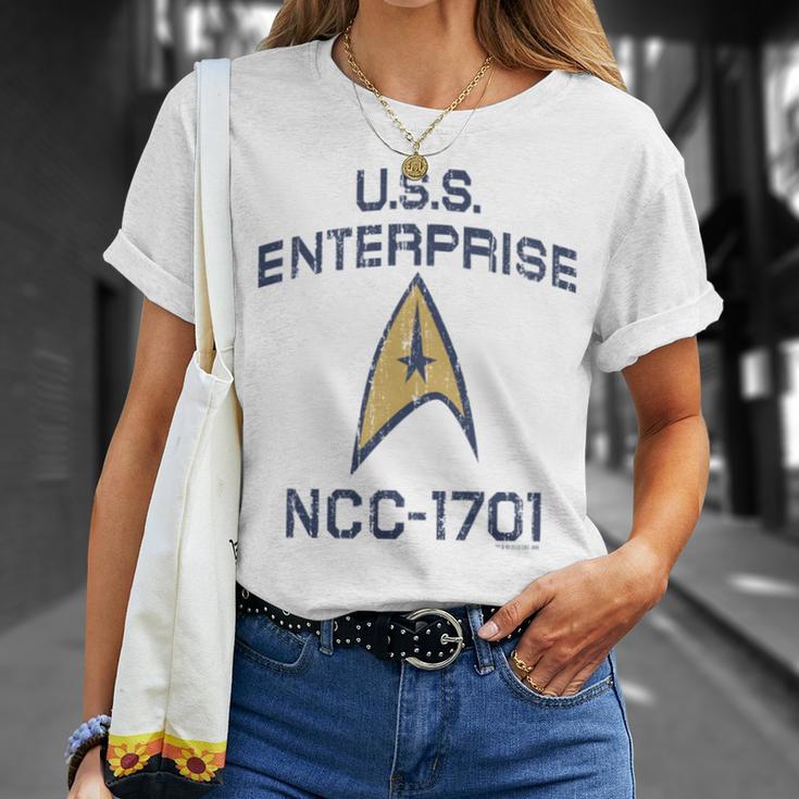 スタートレック オリジナルシリーズ エンタープライズ デルタ 長袖tシャツ Tシャツ 彼女への贈り物