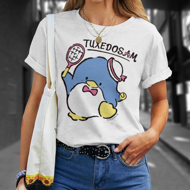 タキシードサム テニス 長袖tシャツ Tシャツ 彼女への贈り物