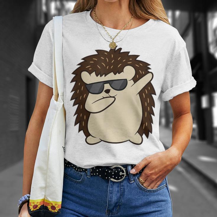 ダビングハリネズミ おもしろハリネズミ Tシャツ 彼女への贈り物