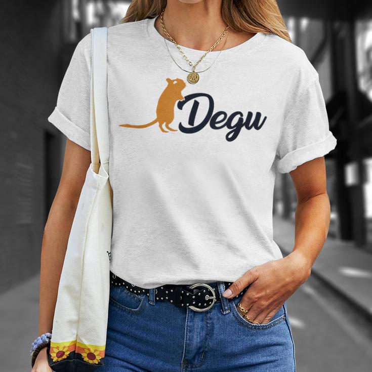 デグー ネズミ げっ歯類 低木 ネズミ 普通 デグ Tシャツ 彼女への贈り物