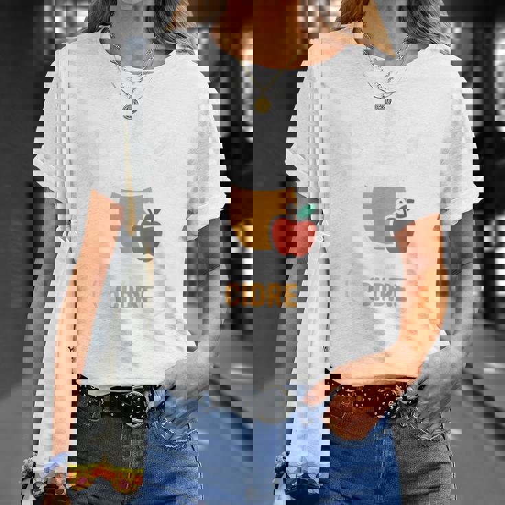 フランスのj'peux Pas J'ai Cidre Cider Lovers Tシャツ 彼女への贈り物