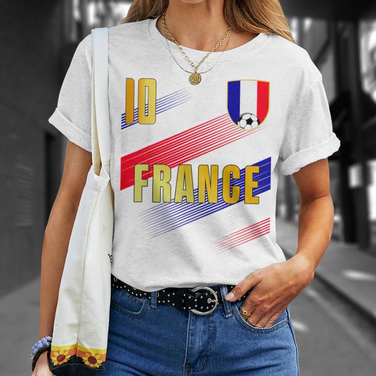 フランス国旗 フランスのプライド愛好家 Tシャツ 彼女への贈り物