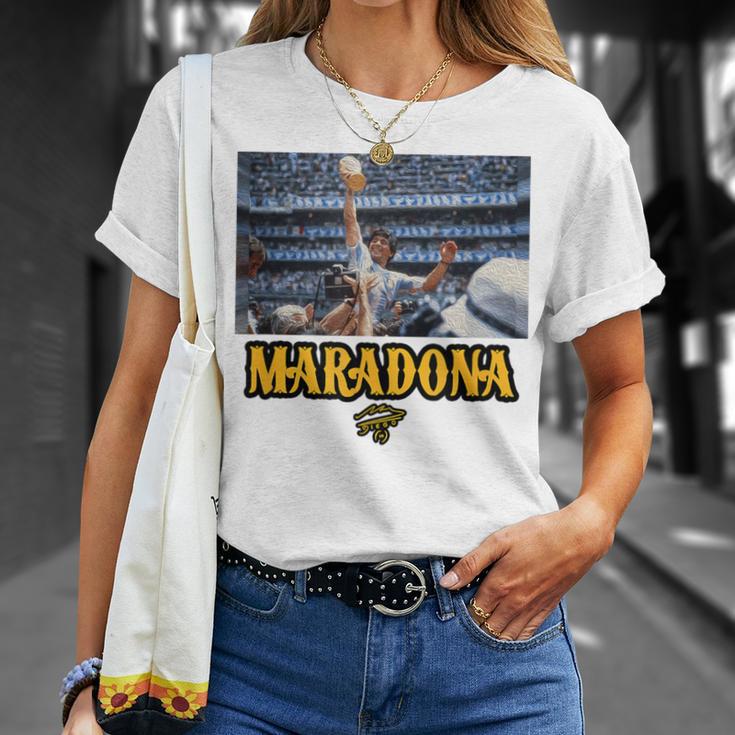 マラドーナ世界チャンピオン Tシャツ 彼女への贈り物