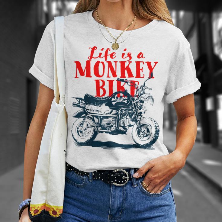 モンキーバイクバイク Tシャツ 彼女への贈り物