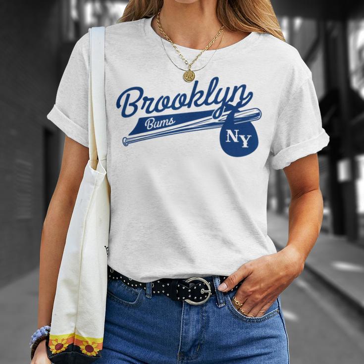 レトロ ブルックリン バムス ニューヨーク 野球 エベッツ フィールド Tシャツ 彼女への贈り物