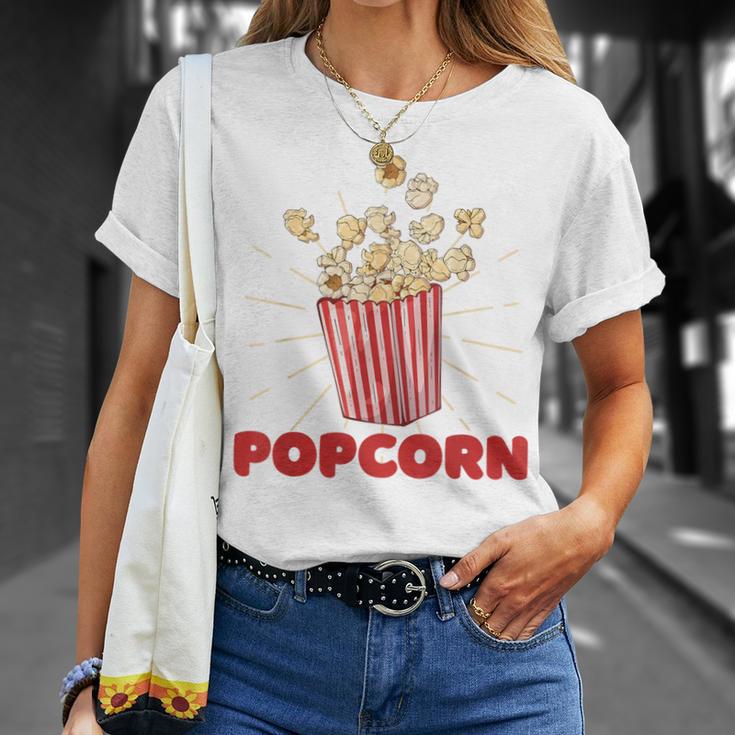 レトロポップコーン Tシャツ 彼女への贈り物