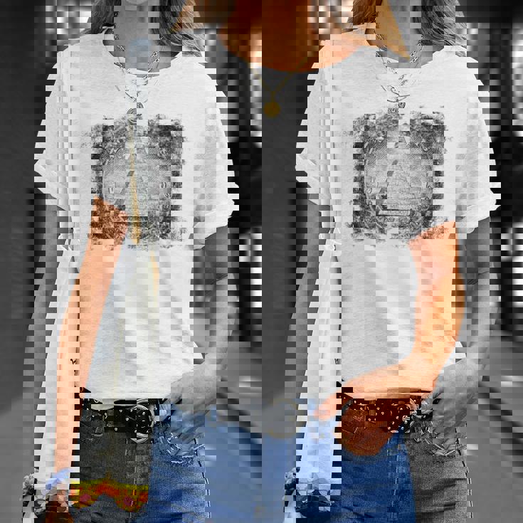 ヴィンテージ イルミナティ オールシーイング アイ ダラー フリーメイソン Tシャツ 彼女への贈り物