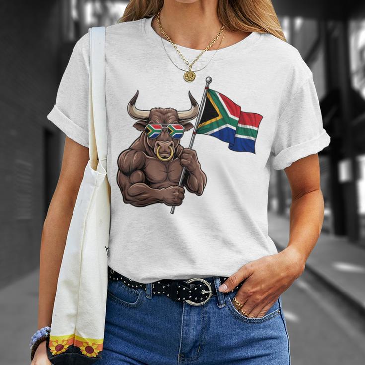 南アフリカ 国旗 南アフリカのルーツ Tシャツ 彼女への贈り物