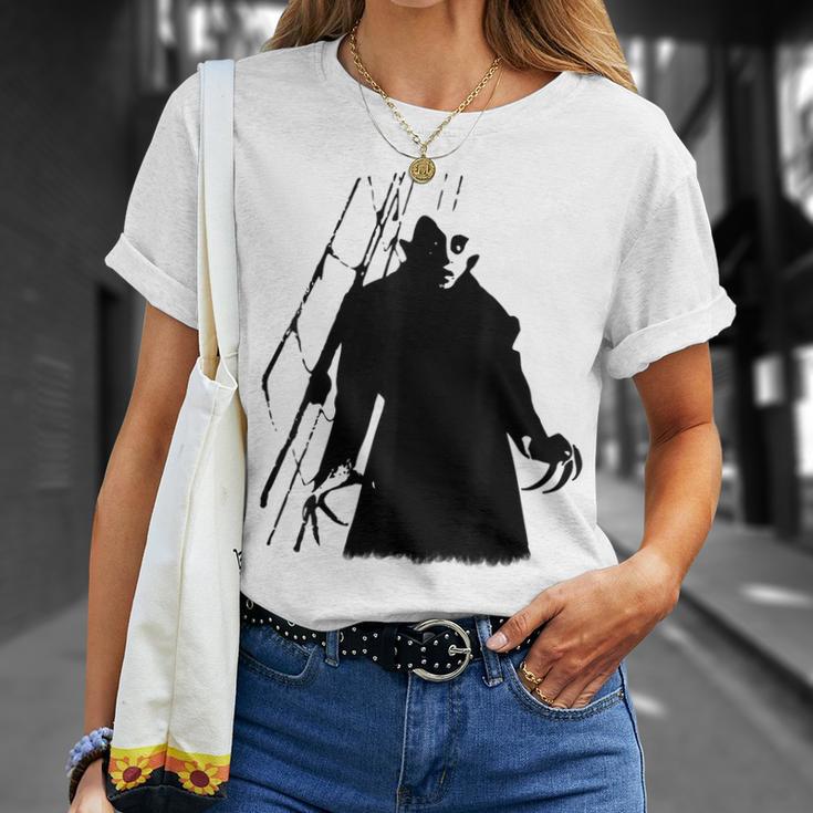 吸血鬼古典ホラー映画吸血サイレント映画ampireilent Film Classic Horror Movie Tシャツ 彼女への贈り物