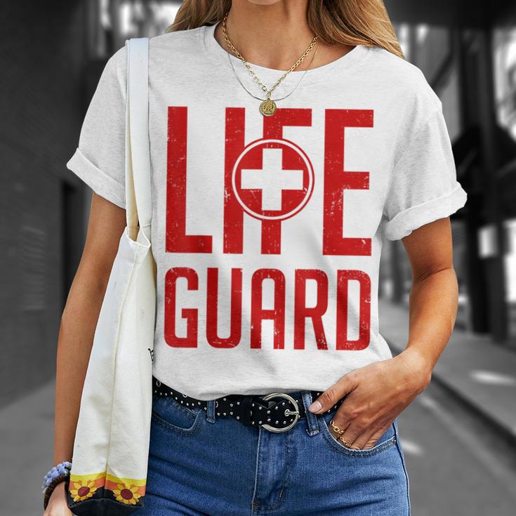 救命救急救命士のライフセーバー Lifeguard Tシャツ 彼女への贈り物