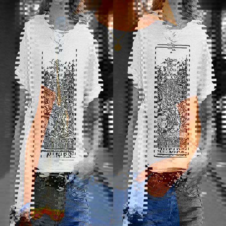 皇后タロットカード Tシャツ 彼女への贈り物