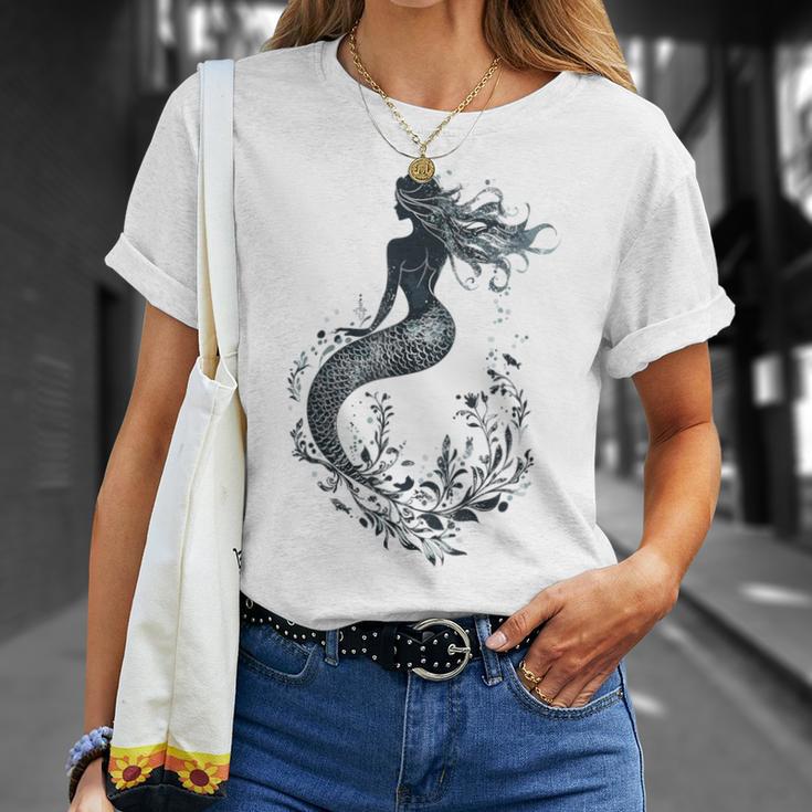 神秘的な人魚 Tシャツ 彼女への贈り物