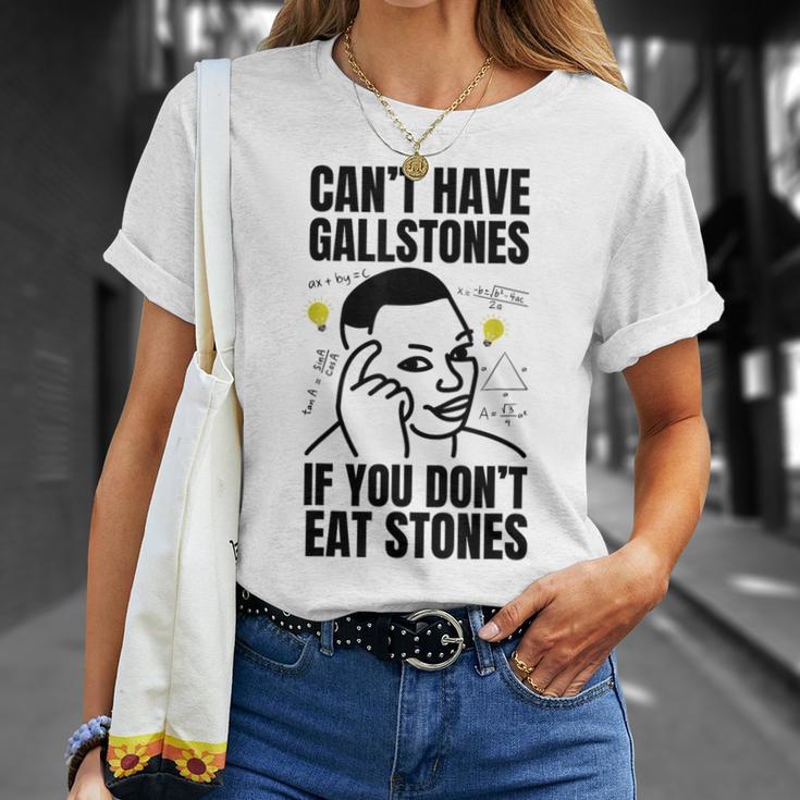 面白い胆石除去手術と胆石 Tシャツ 彼女への贈り物