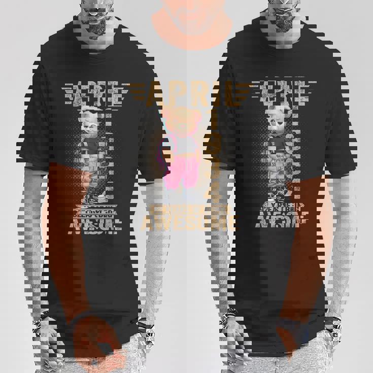 1934年4月 92歳の誕生日 92歳のテディベア Being Awesome Tシャツ 面白い贈り物