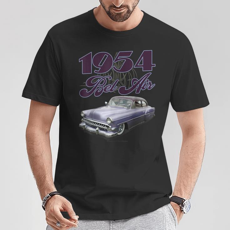 1954 Belair Low Rider Kustom リードそり ホットロッド マッスルカー Tシャツ 面白い贈り物