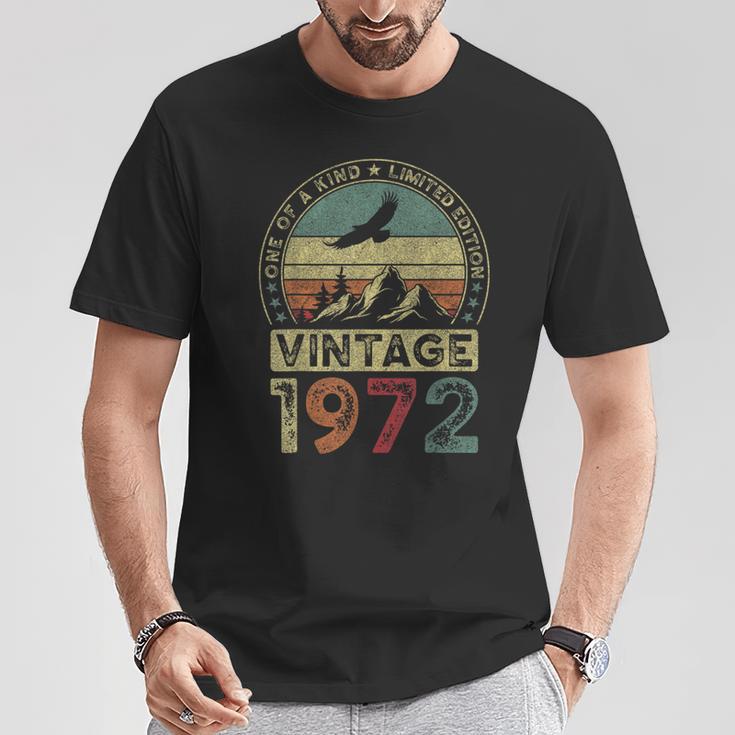 1972年ヴィンテージ、限定版、54歳の誕生日、54歳 Tシャツ 面白い贈り物