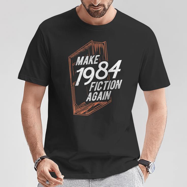 MAKE 1984 Fiction AGAIN 1984 Fiction Political Fan Book T-Shirt Unique Gifts MAKE 1984 Fiction AGAIN 1984 Fiction Political Fan Book T-Shirt Unique Gifts