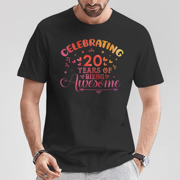 20歳の誕生日お祝いデザイン 面白い20歳のb日の引用 Tシャツ 面白い贈り物