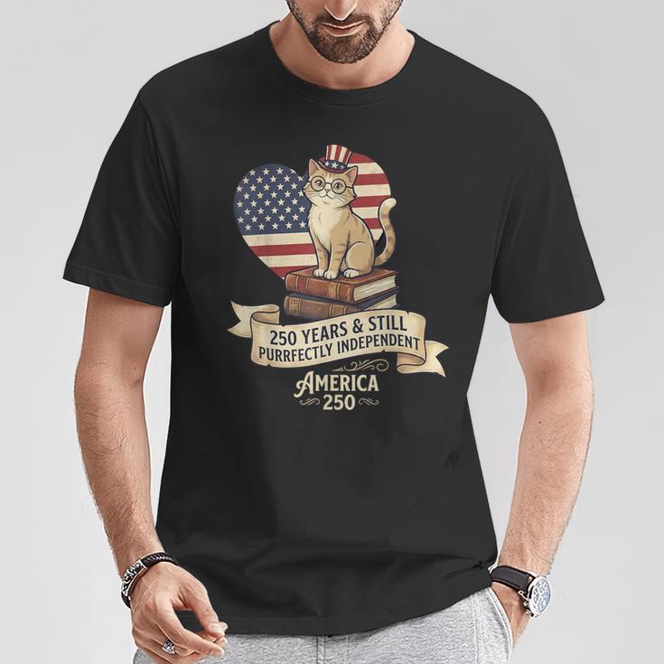 250 Anniversary USA Shirt Book Cute Cat 4th Of July T-Shirt Unique Gifts 250 Anniversary USA Shirt Book Cute Cat 4th Of July T-Shirt Unique Gifts