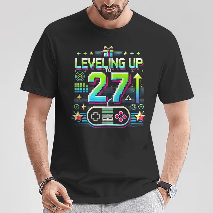 27歳の男性女性、誕生日、27歳の誕生日にプレゼント。 Tシャツ 面白い贈り物