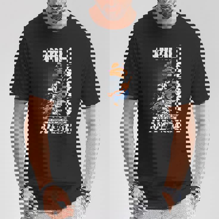 46Th Birthday Legends April 1980Intage 46 Years Old Tシャツ 面白い贈り物