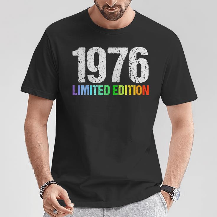 49 Cumpleaños Hombre 49 Años 1976 Decoración Divertido Regalo Camiseta unisex Regalos divertidos